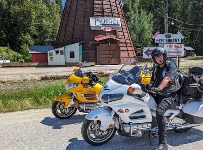 Big Yellow Bike Adventures: Red Deer, & Kamloops to Crazy Creek